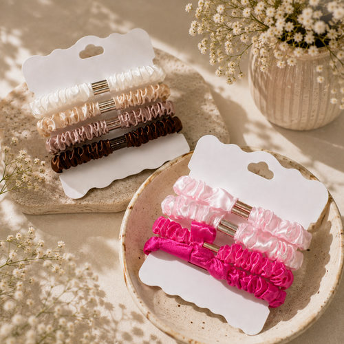 VELORA Satin Hair Ties